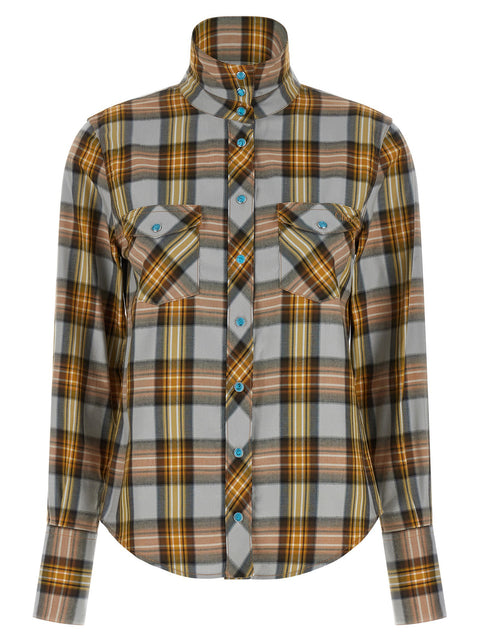 Chloé Lavaglière Checked Shirt