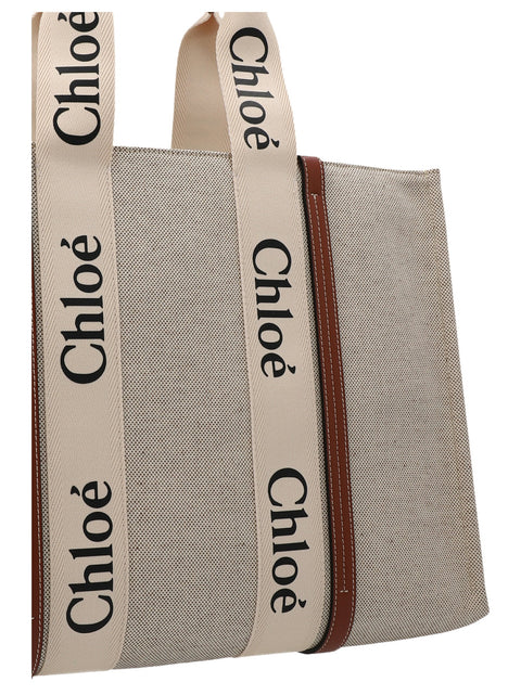 Chloé Medium Woody Shopping Bag