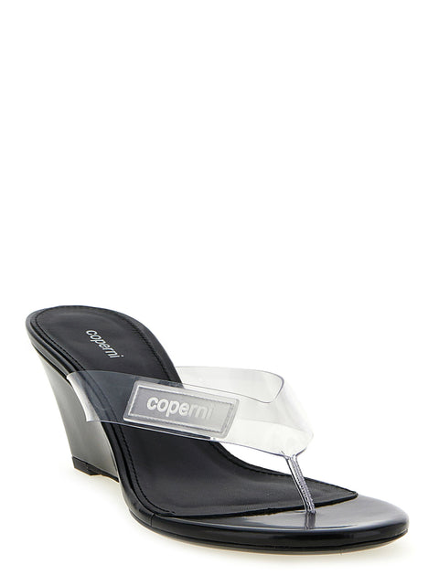 Coperni Logo Patch Sandals