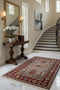 Hand-Knotted Vegetable Dye Kazak Rug from Pakistan, size 2' 10" x 4"
