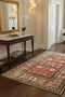 Hand-Knotted Vegetable Dye Kazak Rug from Pakistan, 3' 3" x 5' 4"