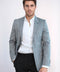 Peak Lapel Slim-Fit Smoked Jacket - Wessi