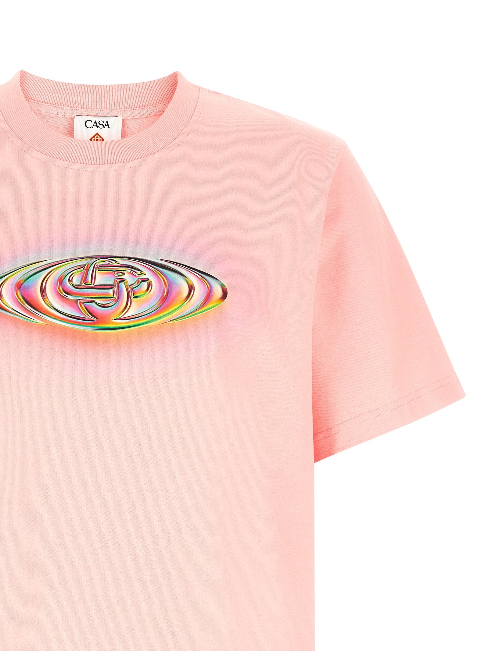 Casablanca Martin Naumann Glass Logo T-shirt