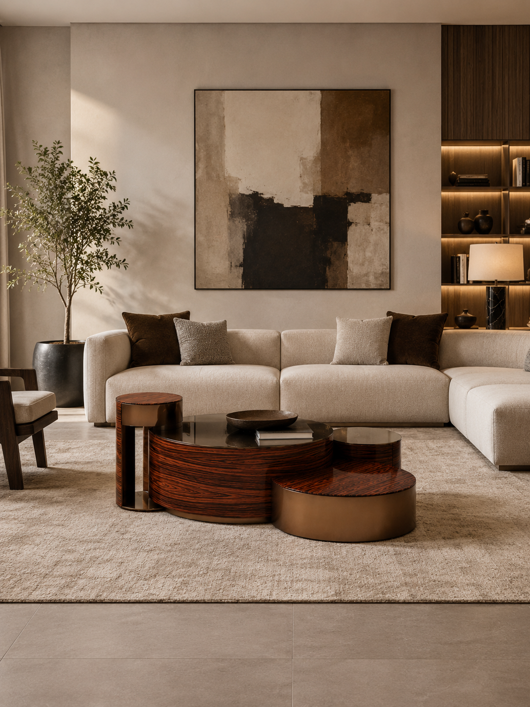 Luxury Nesting Coffee Table