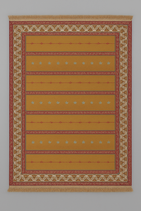 Afghan Kilim Handwoven flatweave Rug – size 4" x 6"
