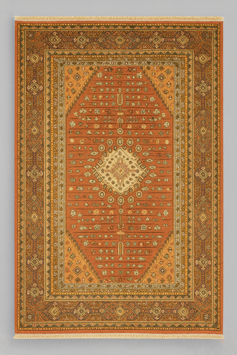 Antique Khotan Samarkand Rug, circa 1910's, size 6' 2" x 10' 8"