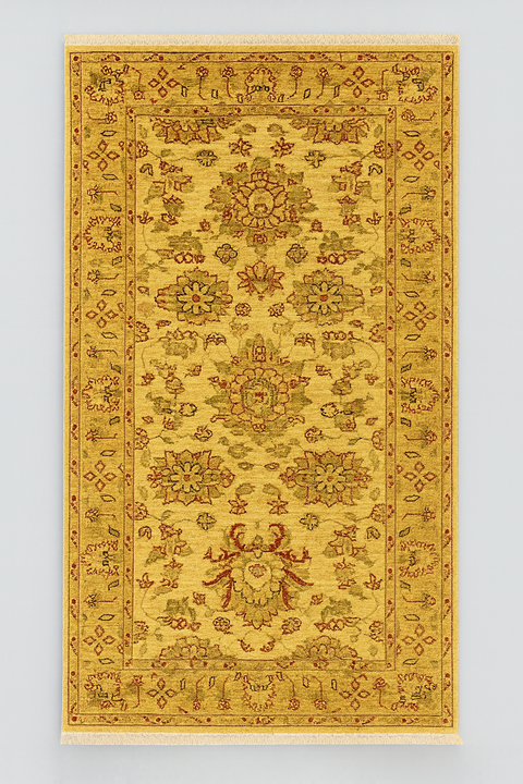 Hand-Knotted Sultanabad Vegetable-Dyed Wool Rug, 2' 6" x 6' 4"  (K)