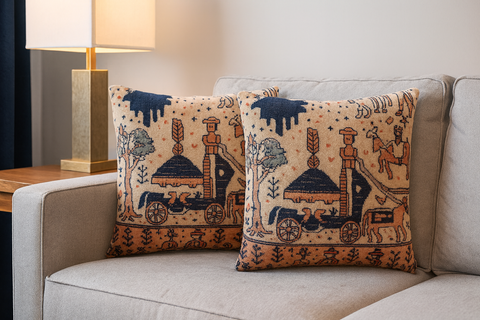 Persian-Inspired Luxurious Accent Cushions