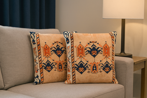 Persian-Inspired Luxurious Accent Cushions