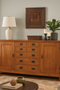 Mission 7 Drawer Sideboard with 2 Doors - Michael's Cherry (MC-A) - 82"