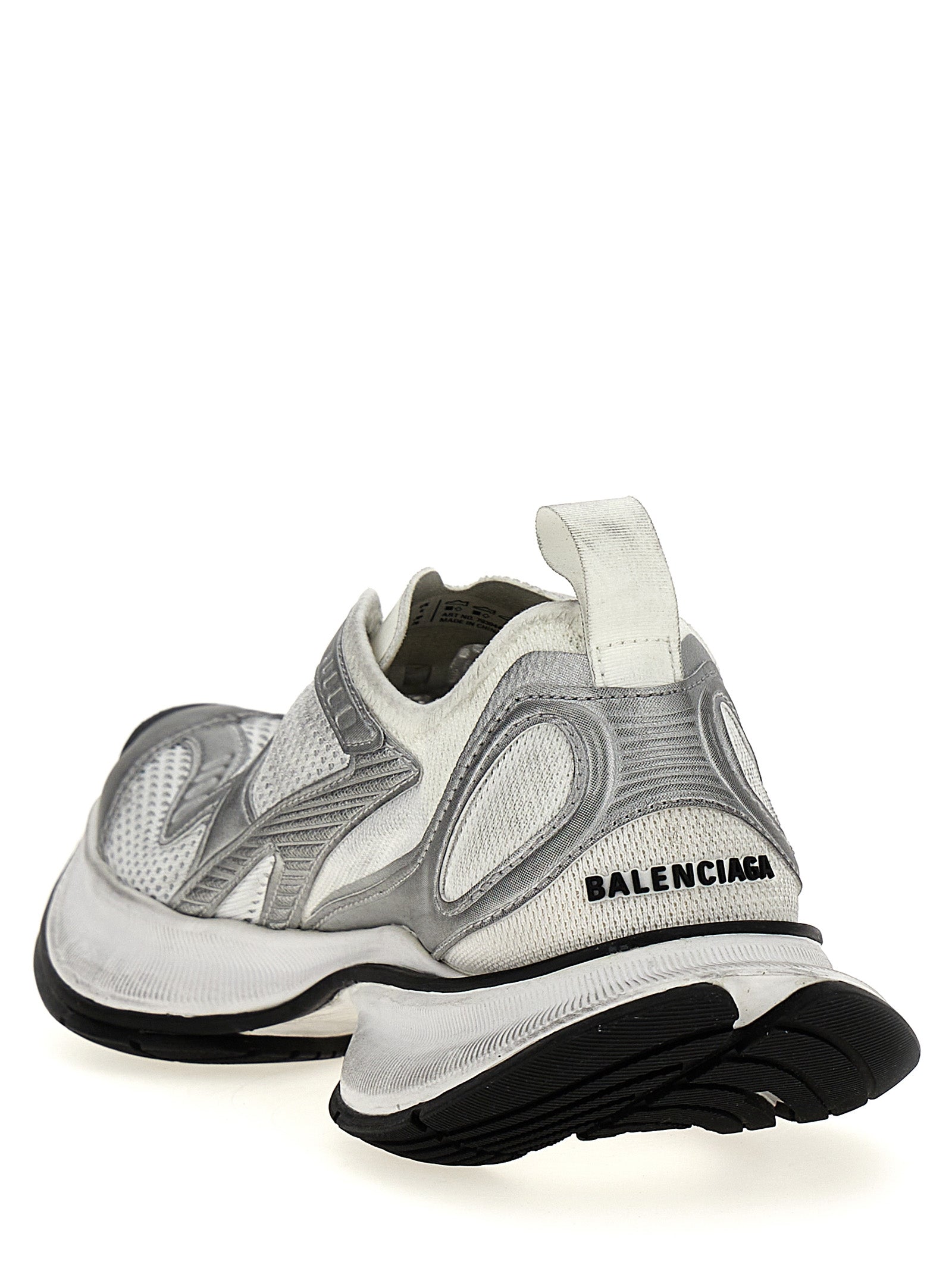 Circuit Mesh Sneakers with Rubber Sole