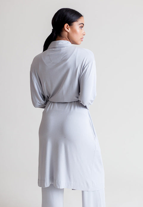 Collagen Lounge Robe - Black