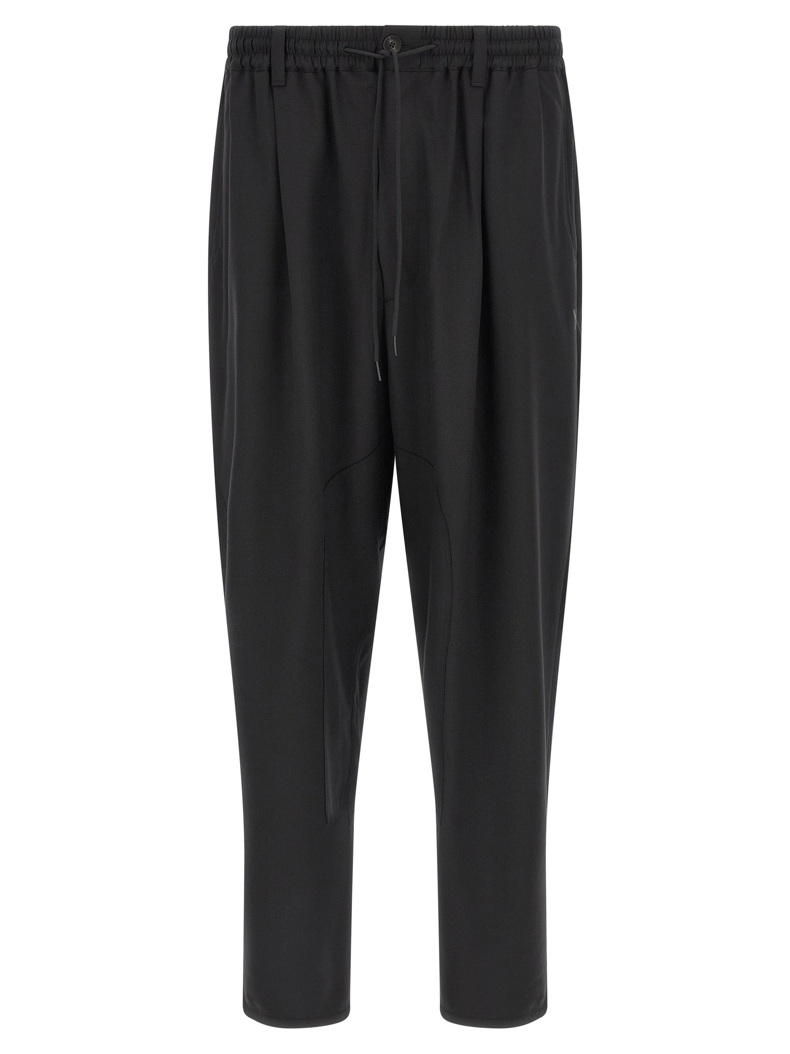 Comfortable Wool Wide-Leg Drawstring Pants for Everyday Wear