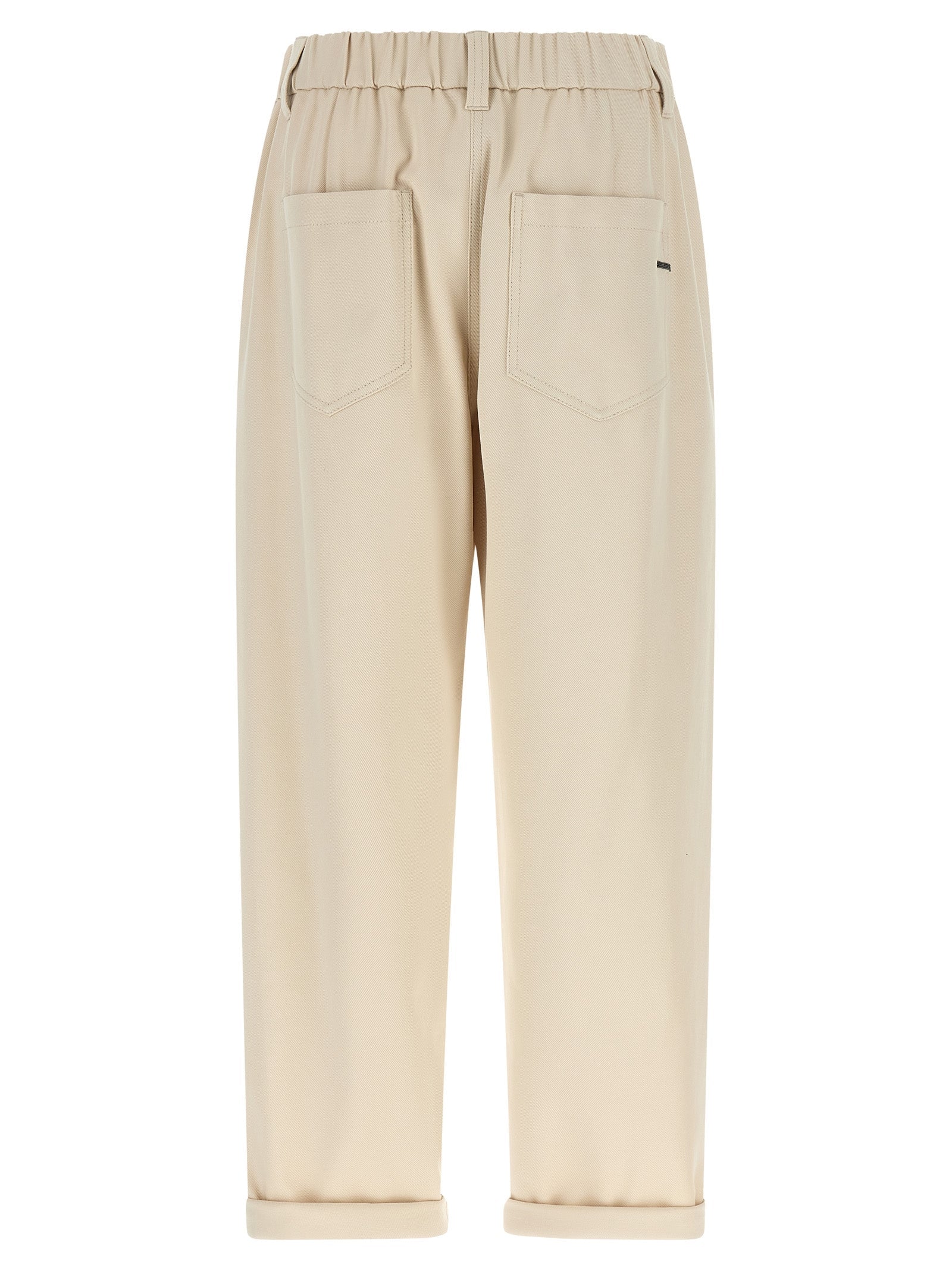 Cotton Baggy Pull-On Pants for Comfort