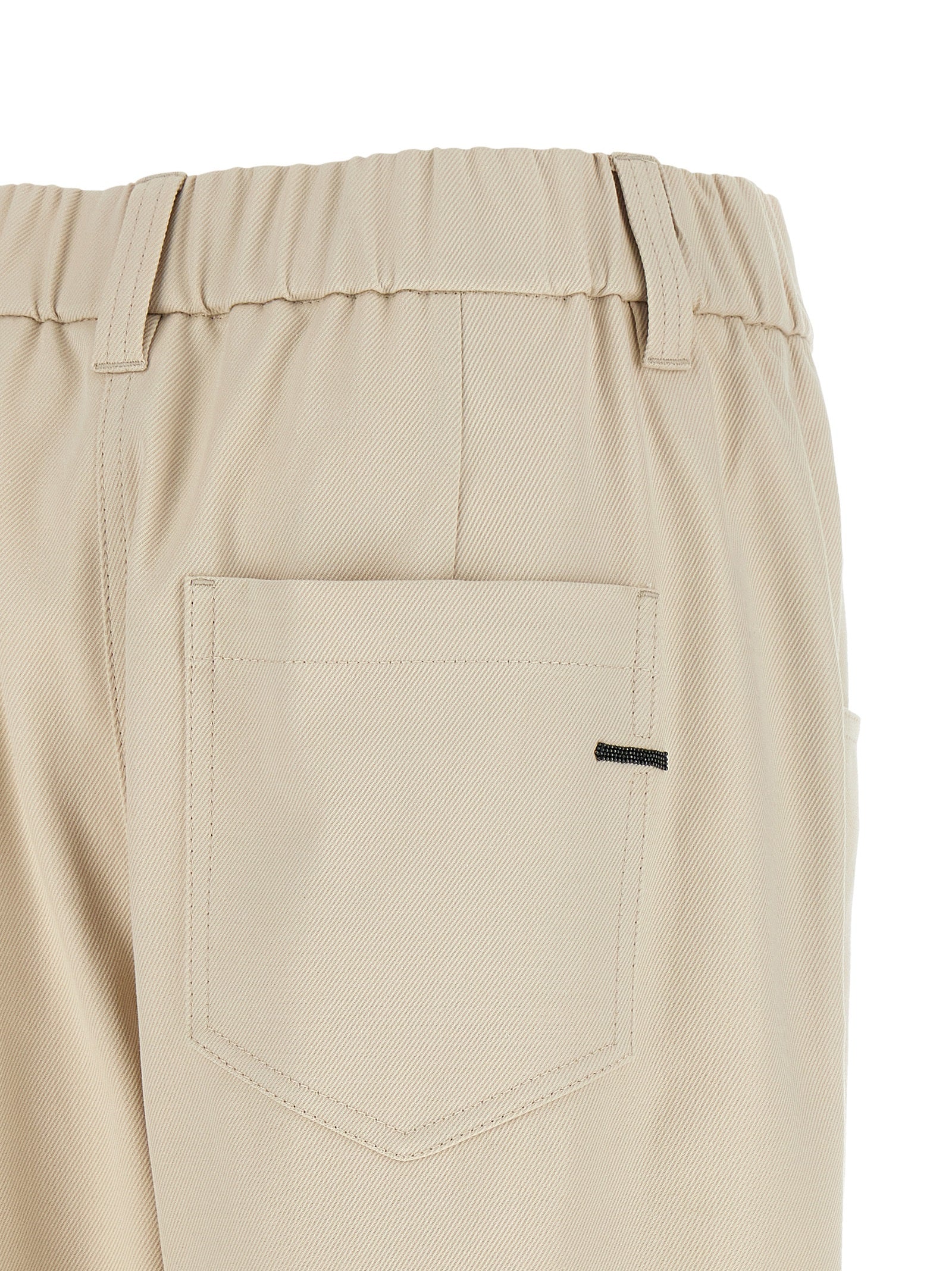 Cotton Baggy Pull-On Pants for Comfort