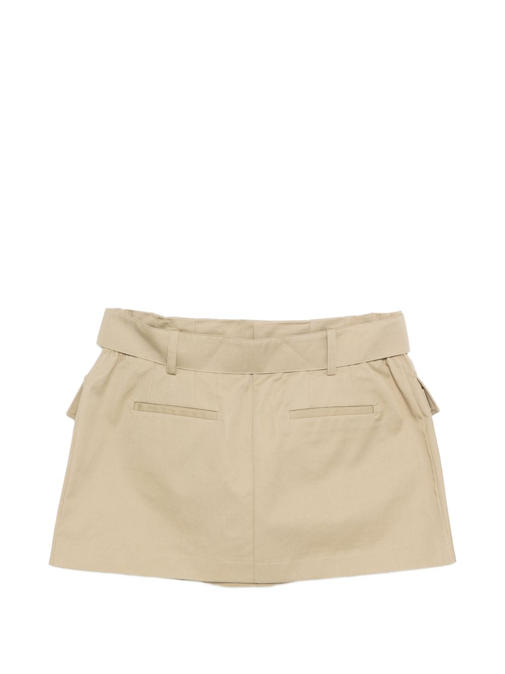 Cotton Blend Skirt with Button Detail for Breathable Comfort