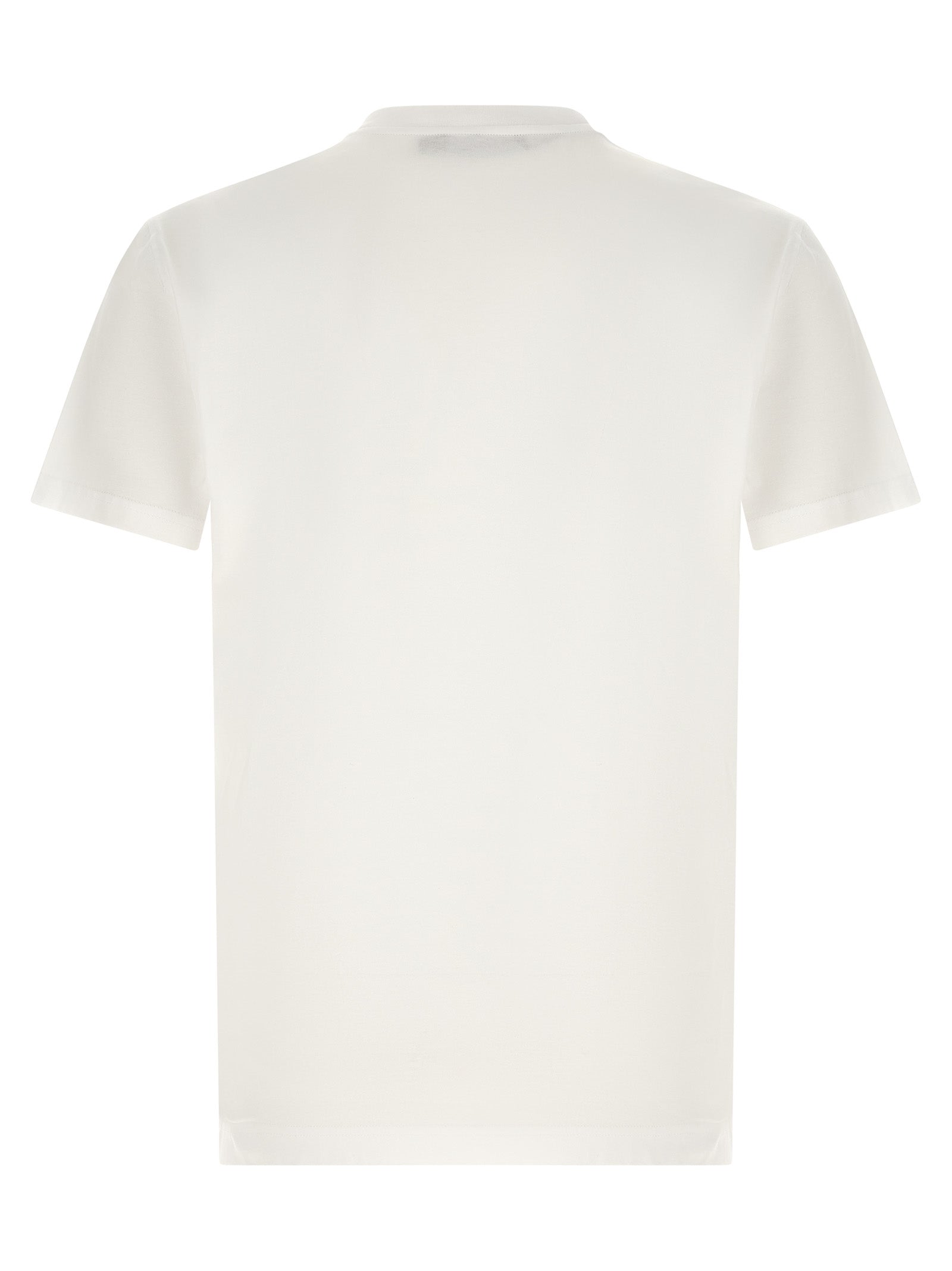 Cotton Embroidered Crew Neck T-Shirt for Comfort
