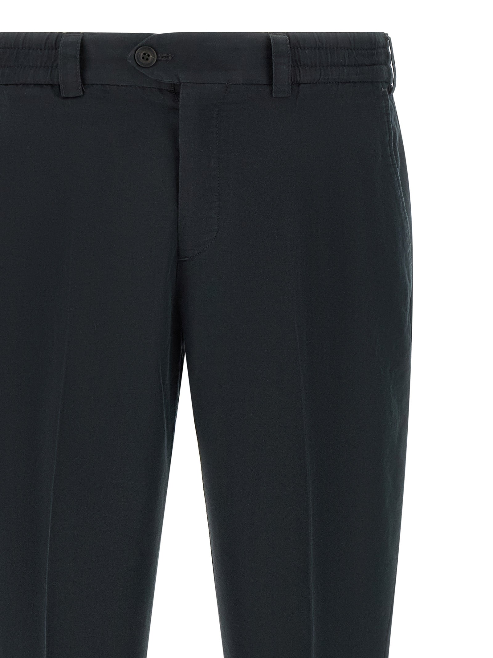 Cotton Linen Travel Pants Breathable Comfort