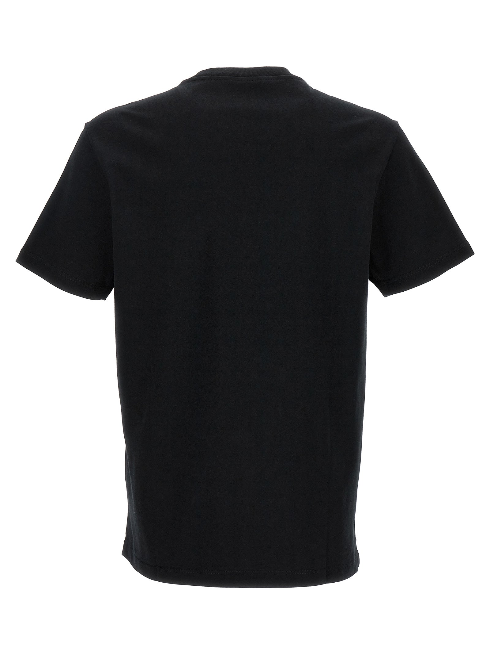Cotton Medusa Embroidered Crewneck Tee for Comfort