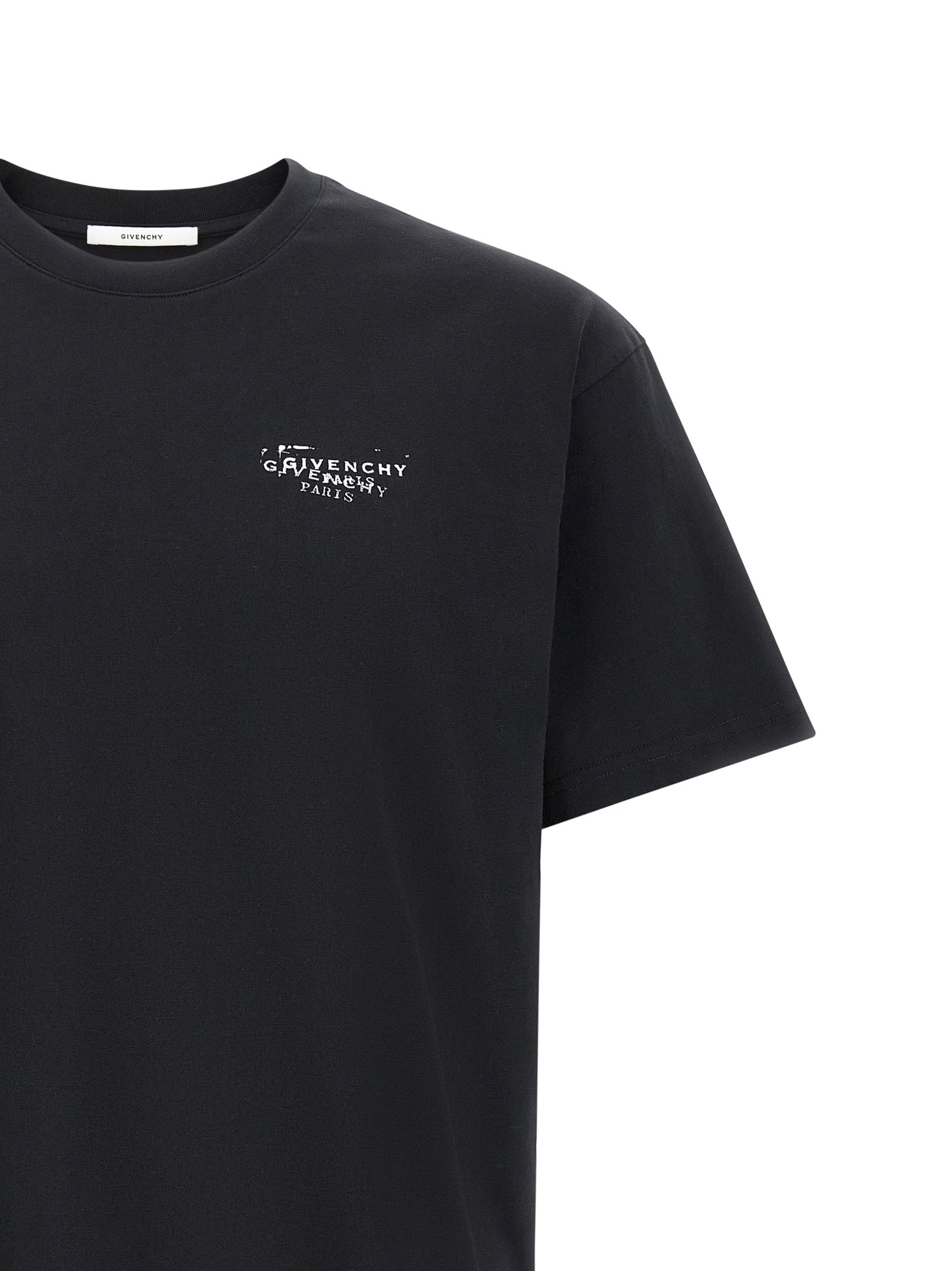 Cotton Stamp Print T-Shirt for Everyday Comfort