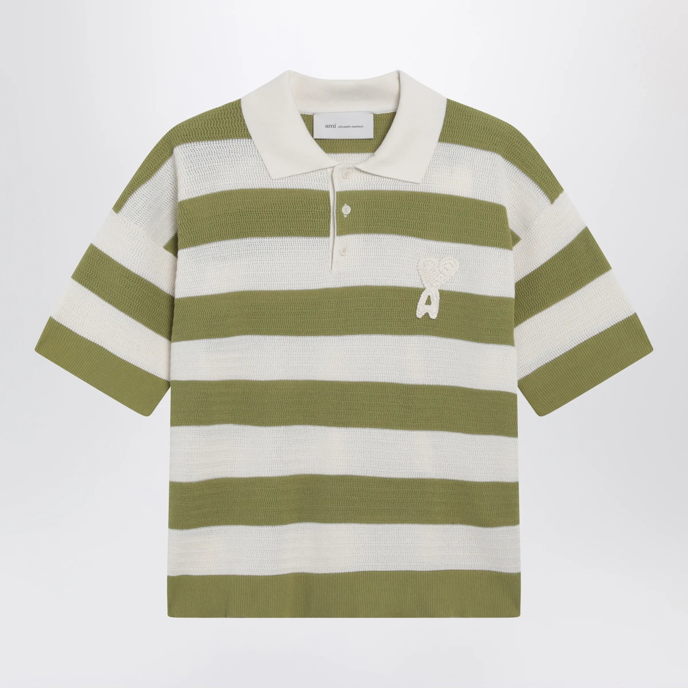 Cotton Striped Polo Shirt for Summer Comfort