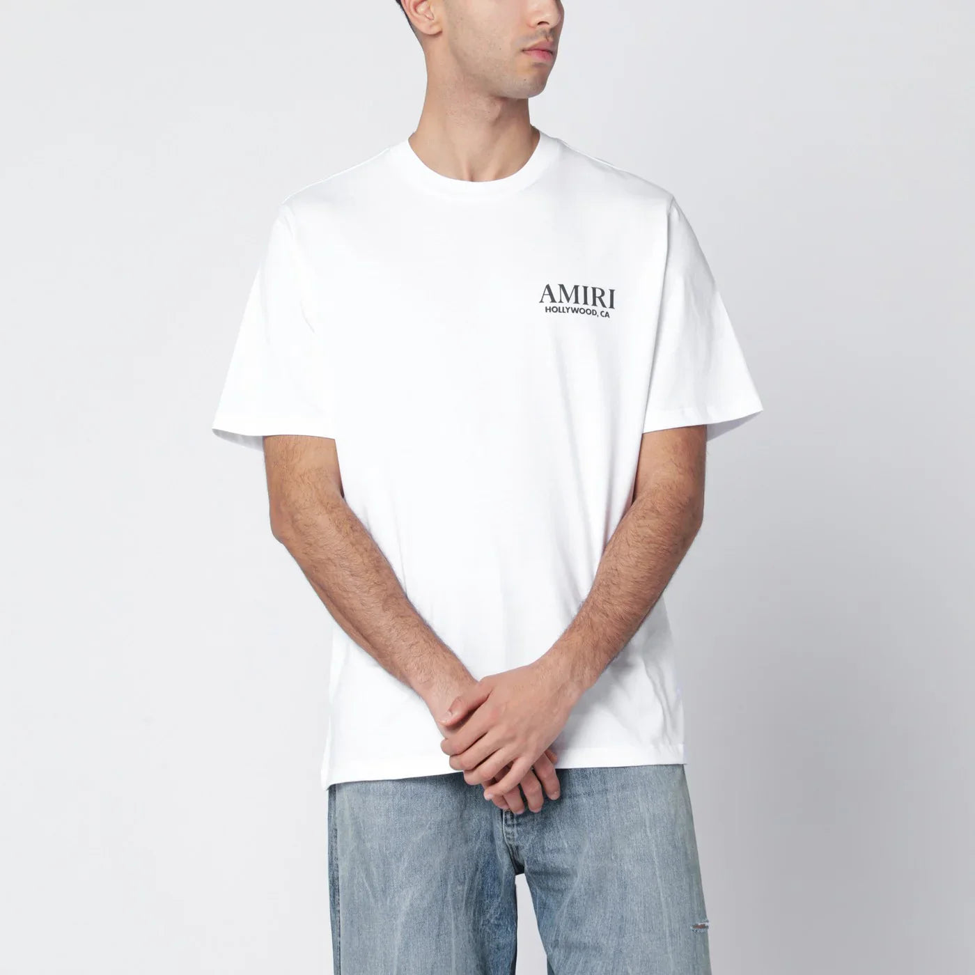 Cotton White Bones Print T-Shirt for Everyday Comfort
