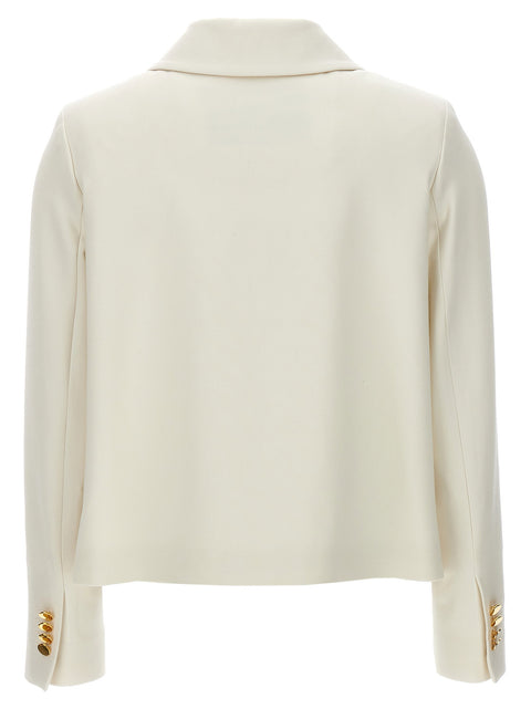 Kiton Cropped Double-breasted Jacket