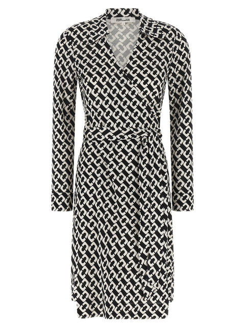 Diane Von Furstenberg Printed New Jean Dress