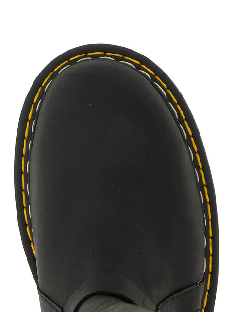 Rick Owens Quad Sole Pull On Dr.martens X Rickowens Boots