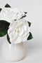 11" Real Touch Faux White Gardenia Pick Stem