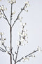 33" Faux White Berry Branch Stem
