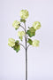 30" Faux Green Snowball Hydrangea Stem