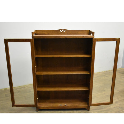 Pre-Order Mission Bookcase / Curio Cabinet - Walnut (W1)