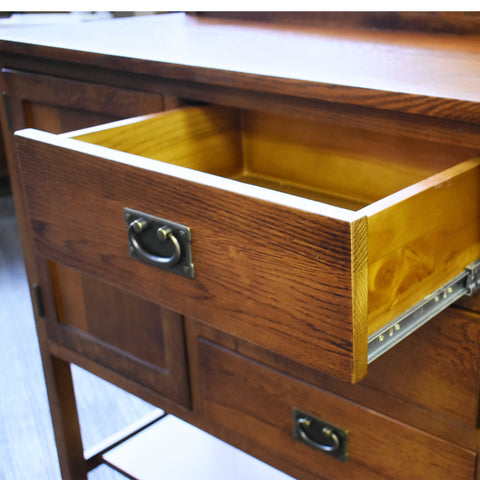 Mission Turner Sideboard-3 Drawers-2 Doors-Michael's Cherry (MC-A)-58"