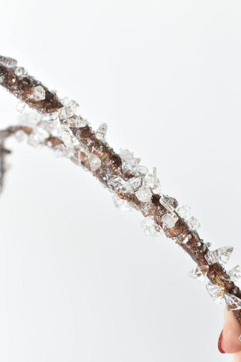 37" Iced Branch with Acrylic Icicles