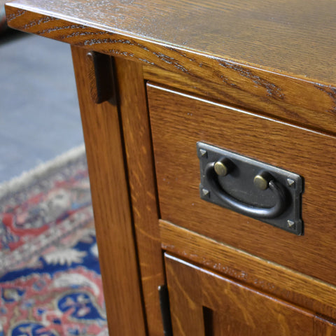 Mission Tapered Leg Narrow Nightstand