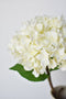 26" Faux Hydrangea Stem Creamy White