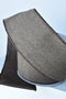 4" x 10yd Brown/Tan Woven Herringbone Ribbon
