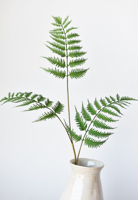 33" Faux Forest Fern Spray
