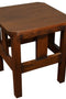 Mission Oak Slat End Table - Walnut (W1)