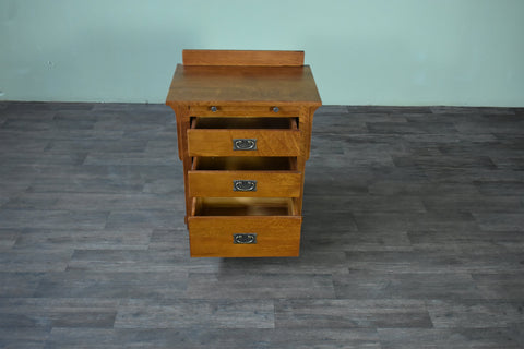 Pre-Order Mission Crofter 3 Drawer Nightstand - Michael's Cherry (MC-A)
