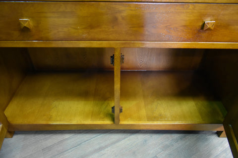 Pre-Order Mission Buffet Cabinet with Mirror - Michael's Cherry - 50"