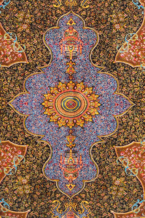 Royal Tabriz 100% Silk Oriental Rugs 4' x 6'