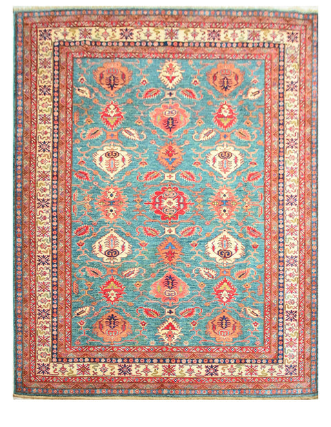 Kazak Hand Made 100% Wool Rug 8' x 10' 3"