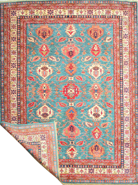 Kazak Hand Made 100% Wool Rug 8' x 10' 3"