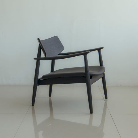 Isabella Mid Century Leisure Chair made with American Solid Oak