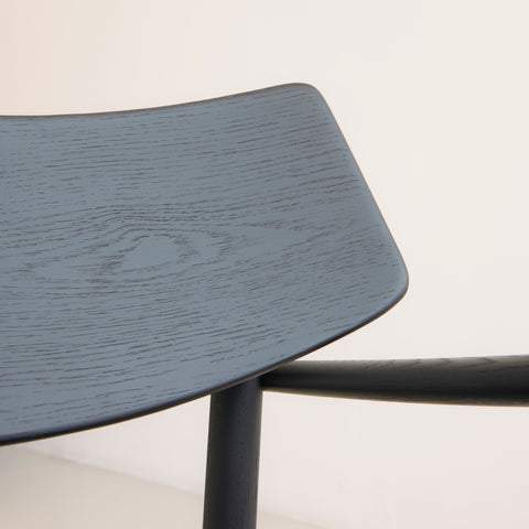Isabella Mid Century Leisure Chair made with American Solid Oak