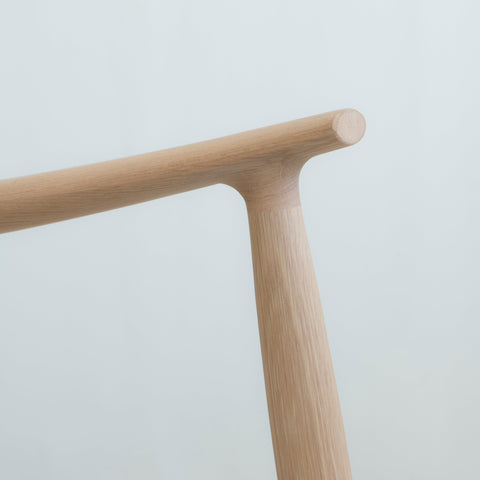 Isabella Mid Century Leisure Chair - Solid American Oak