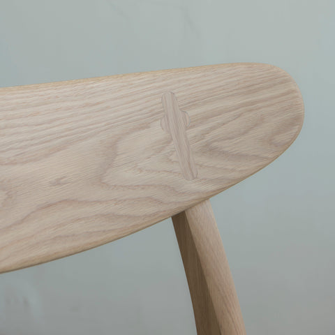 Isabella Mid Century Leisure Chair - Solid American Oak