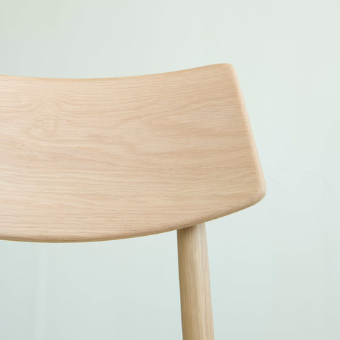 Isabella Mid Century Leisure Chair - Solid American Oak
